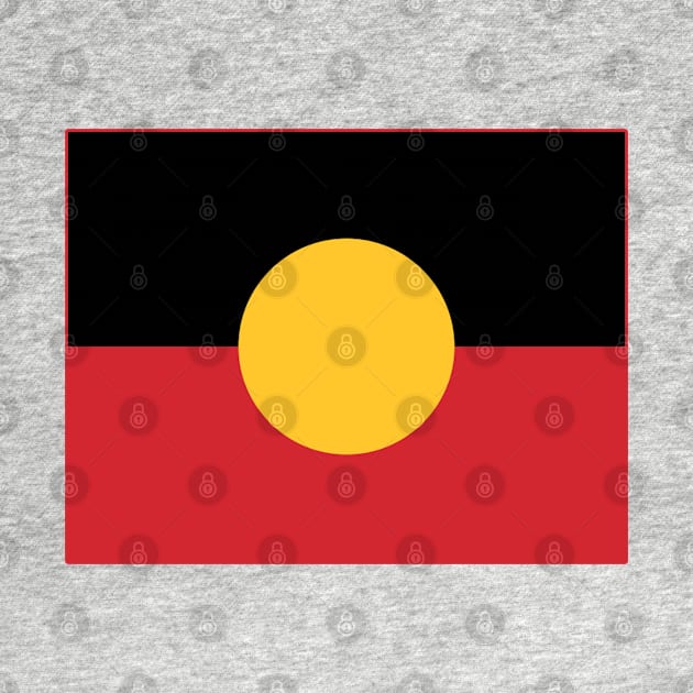 The Aboriginal Flag #3 by SalahBlt